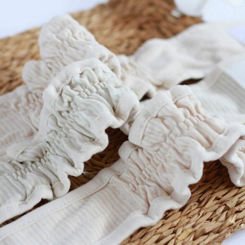 Topwon Cotton Baby Cloth Diaper Fastener Baby Belly Belt Diaper Fastener 6 Pack Belt Waist Support for Baby Reusable Washable Replaces Diaper Pins - Image 2