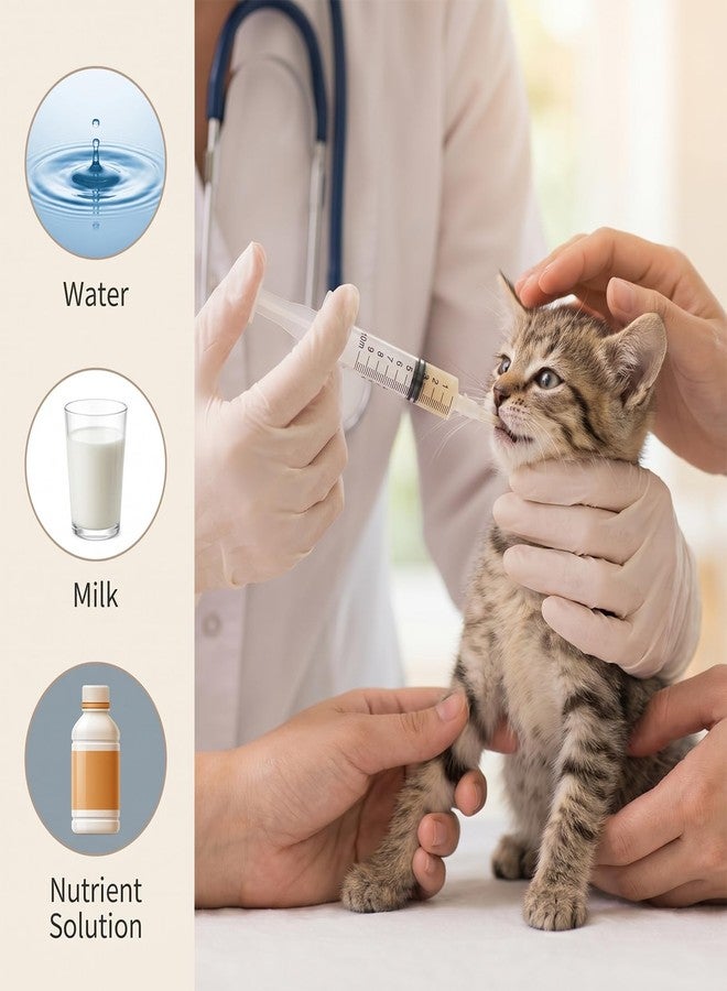 HaiFafafaing Baby Bird Feeding Syringes, 4 Pcs 10ml+20ml+60ml with 12 Soft Tubes for Birds, Cats, Dogs, Small Animals, Reusable Plastic Syringe for Milk, Water, Liquid Food - Image 3