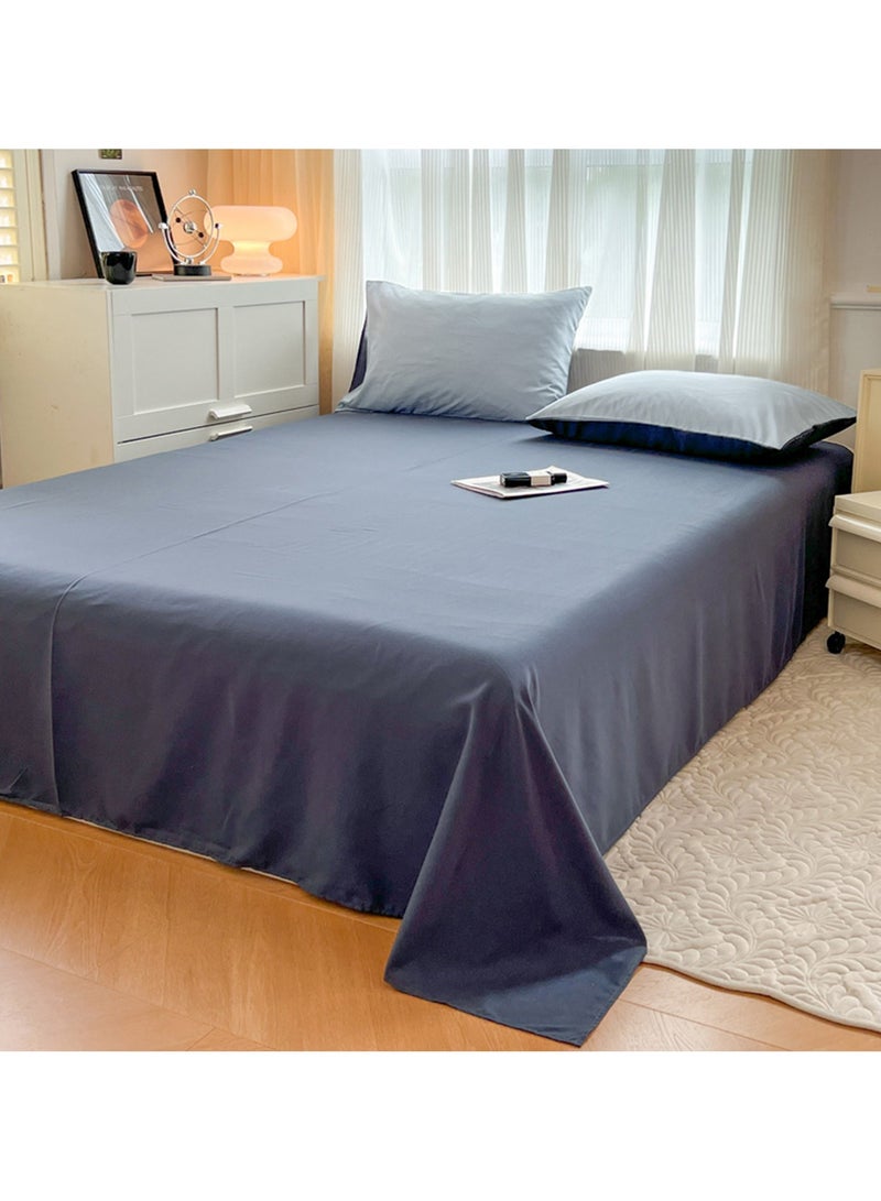 Sharpdo طقم أغطية سرير من 4 قطع مع غطاء لحاف 1 وملاءة 1 و2 غطاء وسادة لسرير 2م (200*230 سم) - Image 4