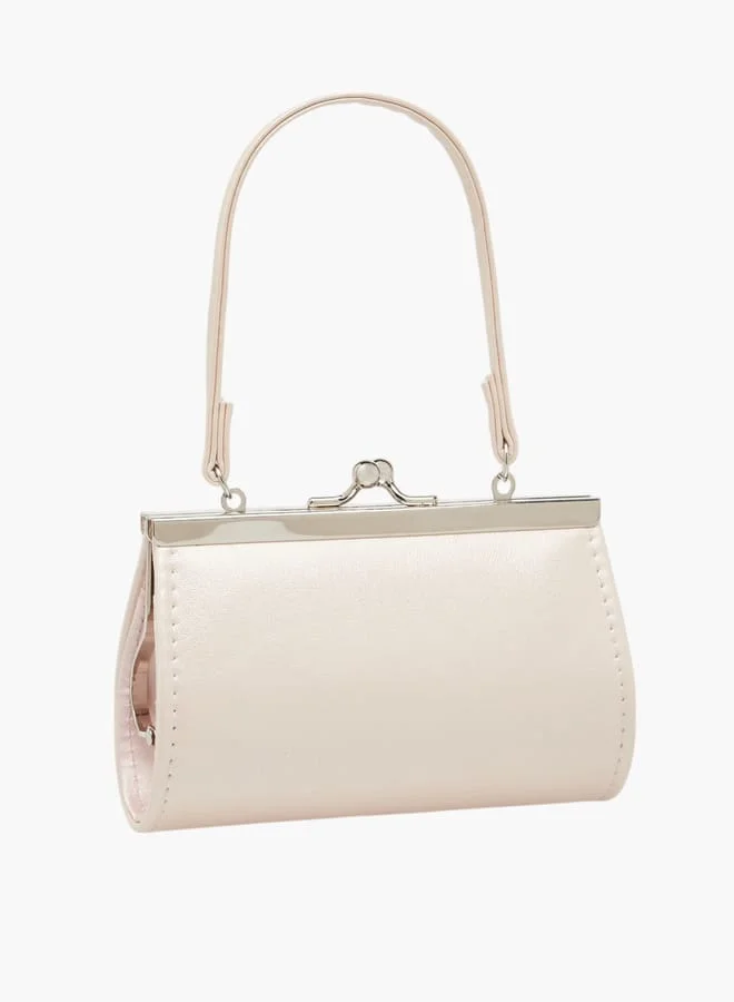 ليتل ميسي Girls Floral Accent Handbag with Headband