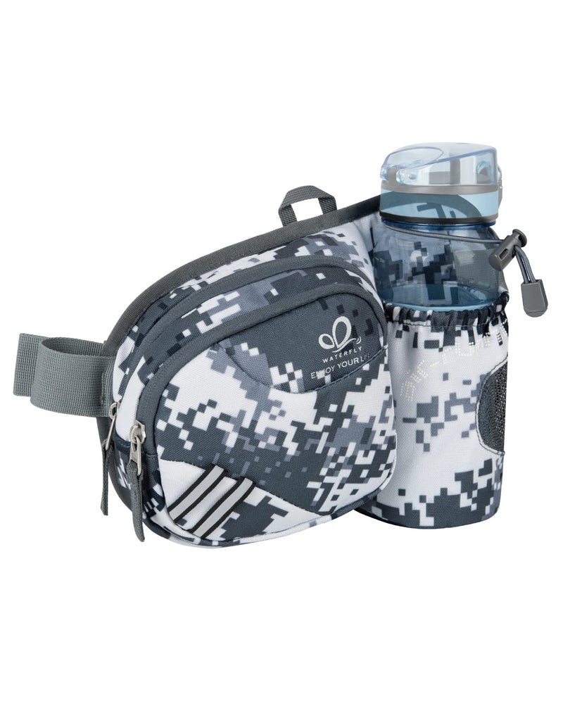 WATERFLY Fanny Pack Waist Bag Waist Pack for Women Men with Water Bottle Holder Hiking Fanny Pack for Running Walking DogWalking Travel Cycling - Image 2