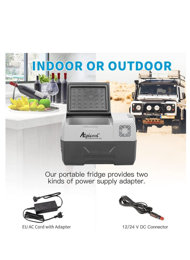 Alpicool - 40L Wheeled Refrigerator for Cars and Homes 635*392*526 mm - Image 1