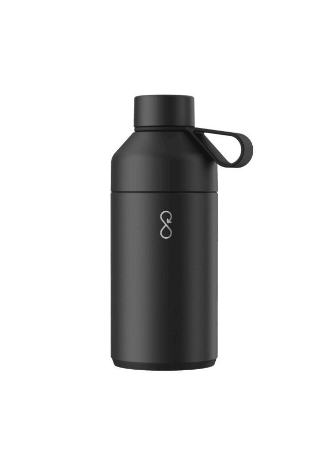 Ocean Bottle Premium 750ml Recycled Stainless Steel Water Bottle – Vacuum Insulated Leak-Proof Reusable Eco Friendly Drink Bottle for Cold & Hot Beverages, Dishwasher Safe, Sustainable Ocean Plastic Impact Design (Obsidian Black) - Image 2