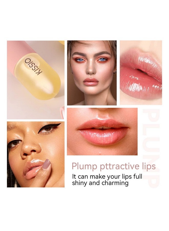 KISSIO KISSIO Lip Plumper,Natural Lip Plumper for Day Use,Lip Plumping Gloss Make Lips Fuller and Moisturizing 5.5ml,Lip Mask,Hydrating & Reduce Fine Lines,Beautiful Fuller - Image 5
