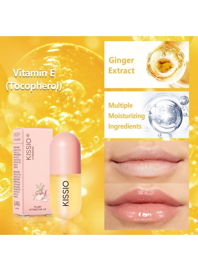 KISSIO KISSIO Lip Plumper,Natural Lip Plumper for Day Use,Lip Plumping Gloss Make Lips Fuller and Moisturizing 5.5ml,Lip Mask,Hydrating & Reduce Fine Lines,Beautiful Fuller - Image 3