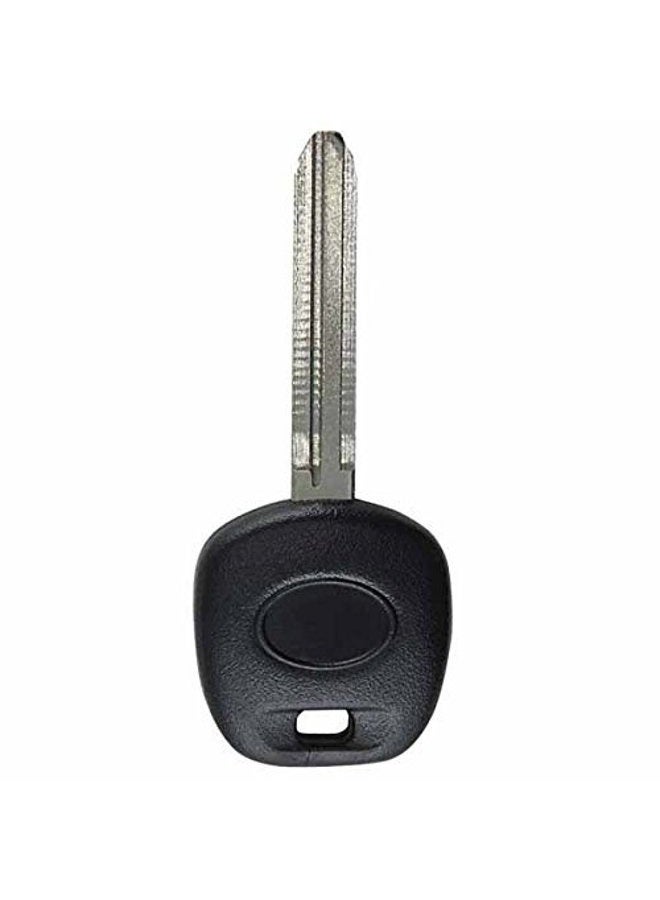 Replacement Uncut Ignition Chipped Key Transponder Blank Compatible with Toyota Dot Chip
