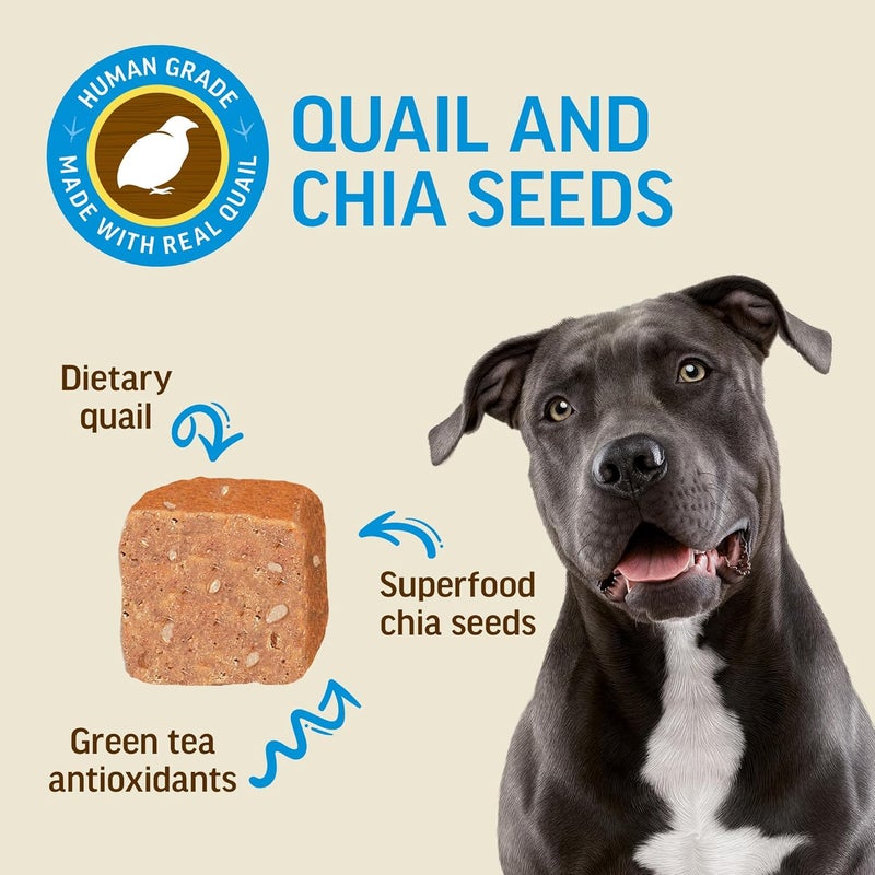 Dog Fest Training Treats Quail & Chia Seeds 90g - Image 2