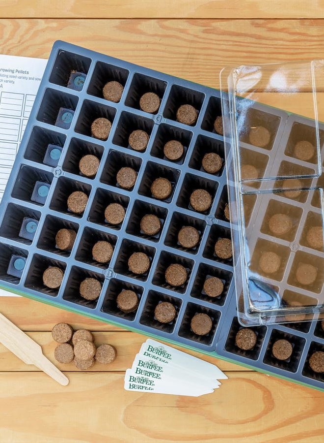 Burpee XL Self-Watering Growing System Indoor Seed Starting 10" W x 20" L x 5" H, 1 Kit (32 Cells) - Image 2