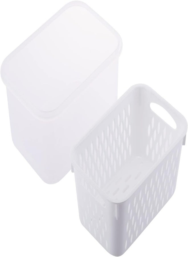 AKDC Storage Box W/Drainer Clear, greyM220 - Image 4