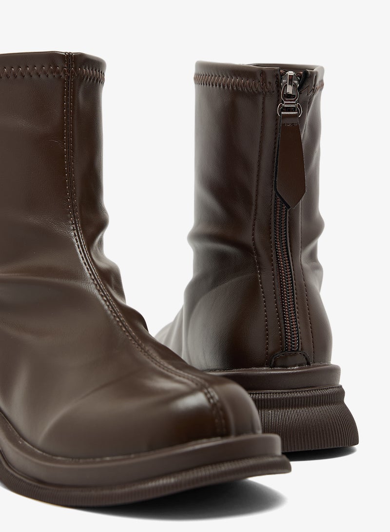 ELLA Platform Chelsea Ankle Boots - Image 4