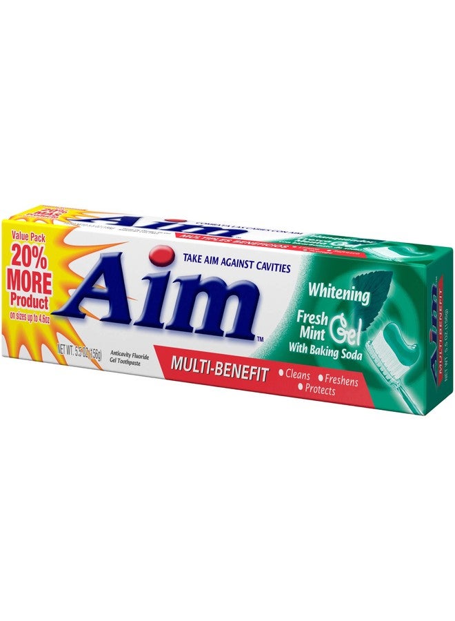 Aim Whitening Toothpaste with Baking Soda 5.5oz - Image 3
