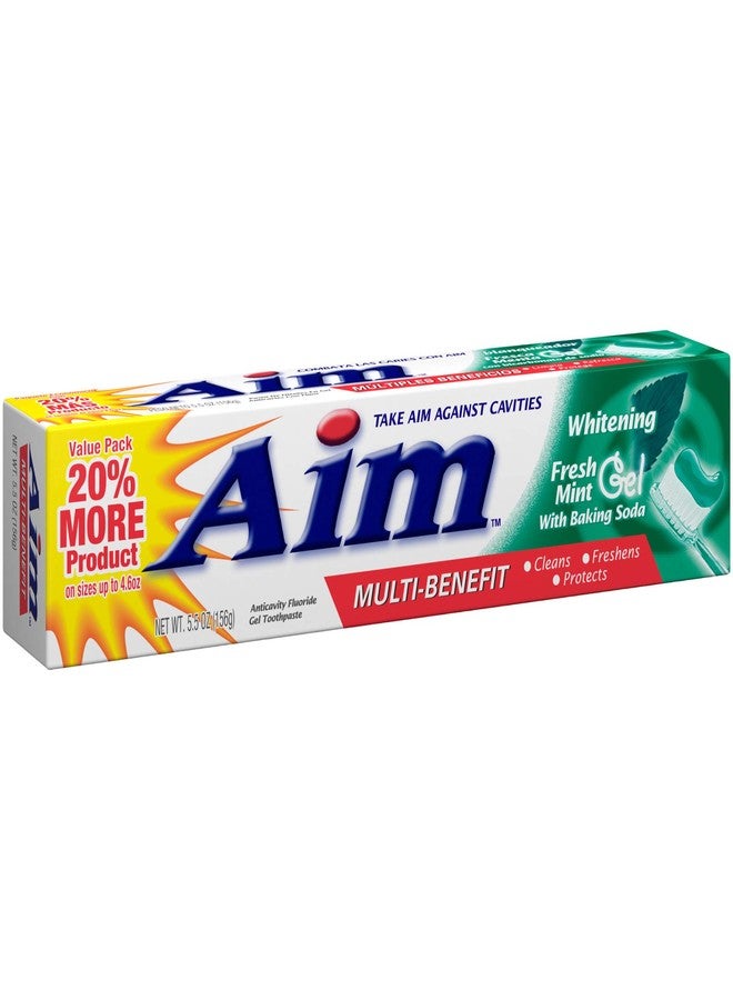 Aim Whitening Toothpaste with Baking Soda 5.5oz - Image 2