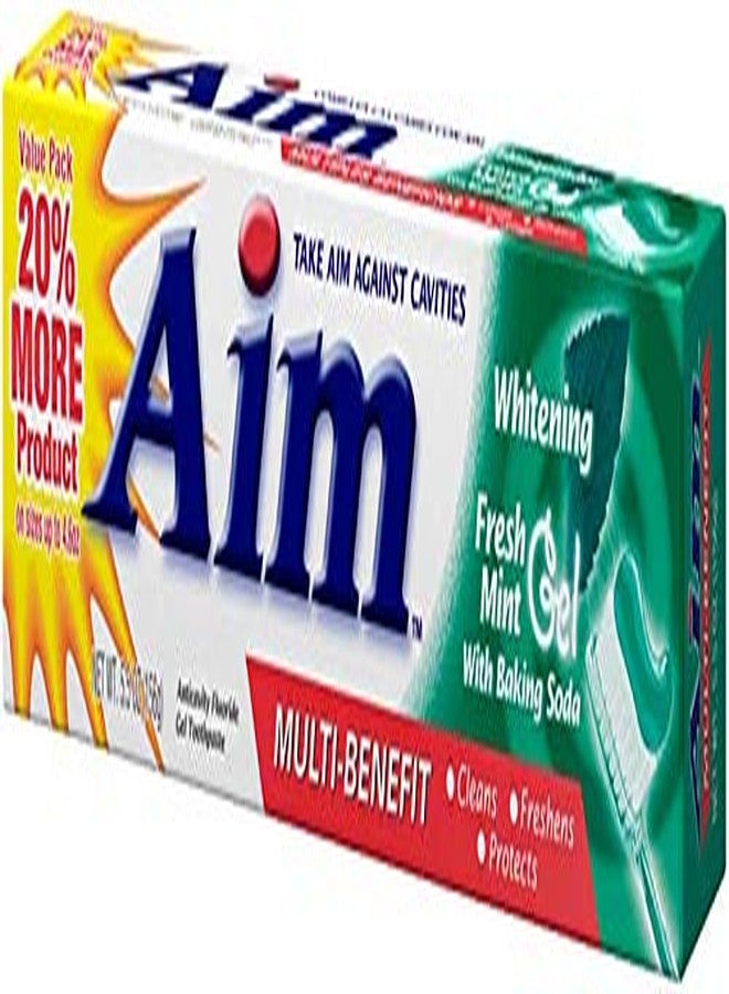 Aim Whitening Toothpaste with Baking Soda 5.5oz - Image 4