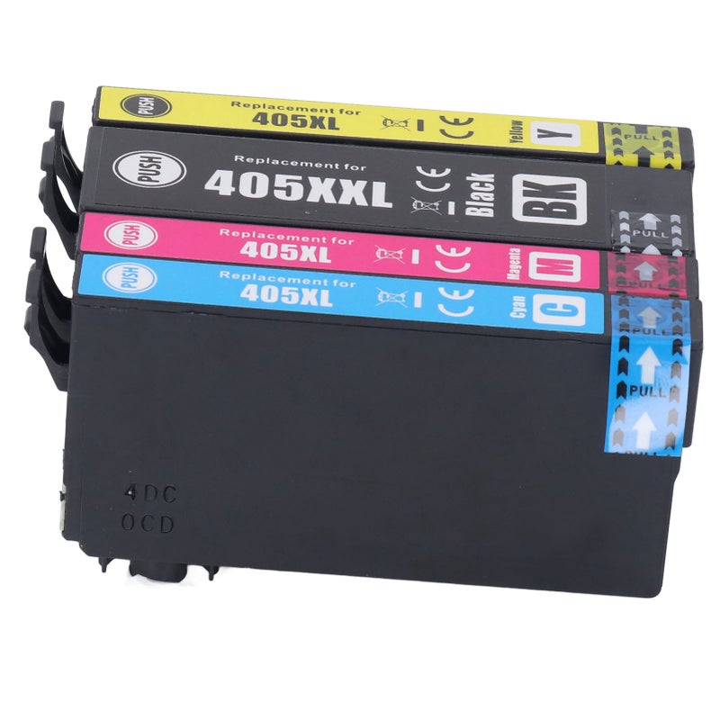 4PCS Ink Cartridge Smooth Output BK C M Y Printer Ink Cartridge Set for WorkForce Pro WF 3820DWF - Image 1