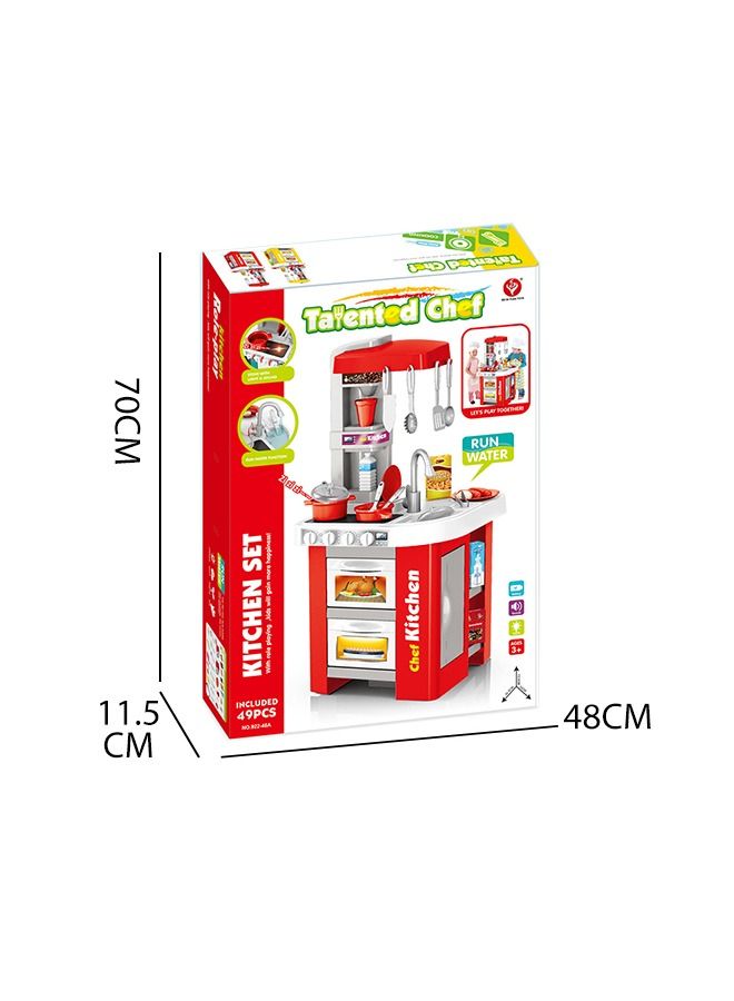 Non-toxic Kids Kitchen Pretend Play Plastic Mini Food Toys For Educational - Image 2