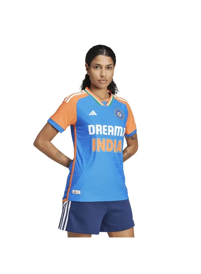 Adidas Indcrt20I Jshsw Blue Cricket Jerseys For Women Xs