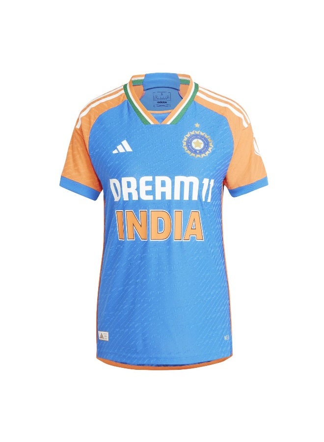 Adidas Indcrt20I Jshsw Blue Cricket Jerseys For Women Xs - Image 2