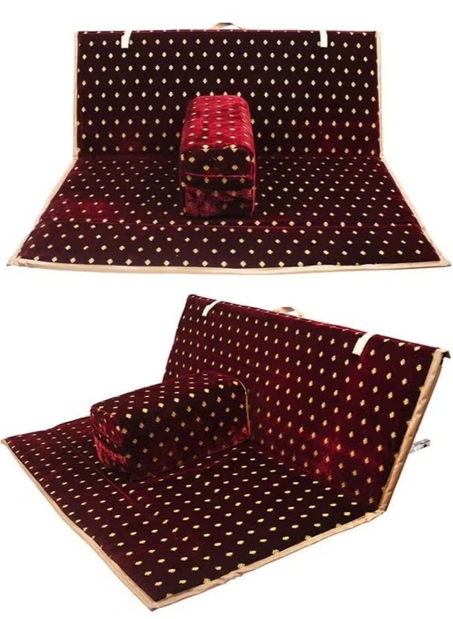 كادي ون كرسي الرحلات والتخييم الارضي قابل للطي 120X5X45سم - Image 1