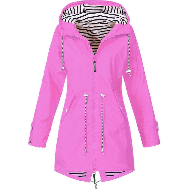 2018 AliExpress explosions autumn and winter new assault clothing three-in-one two-piece outdoor mountaineering clothing coat style 2 rose red 