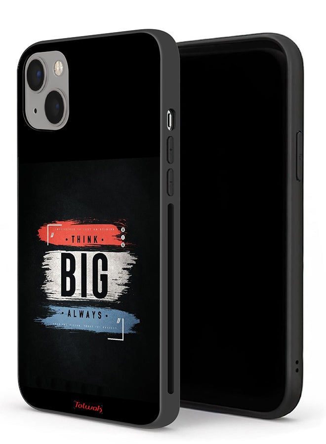 Tolwak Apple iPhone 13 Protective Case Think Big Always - Image 1