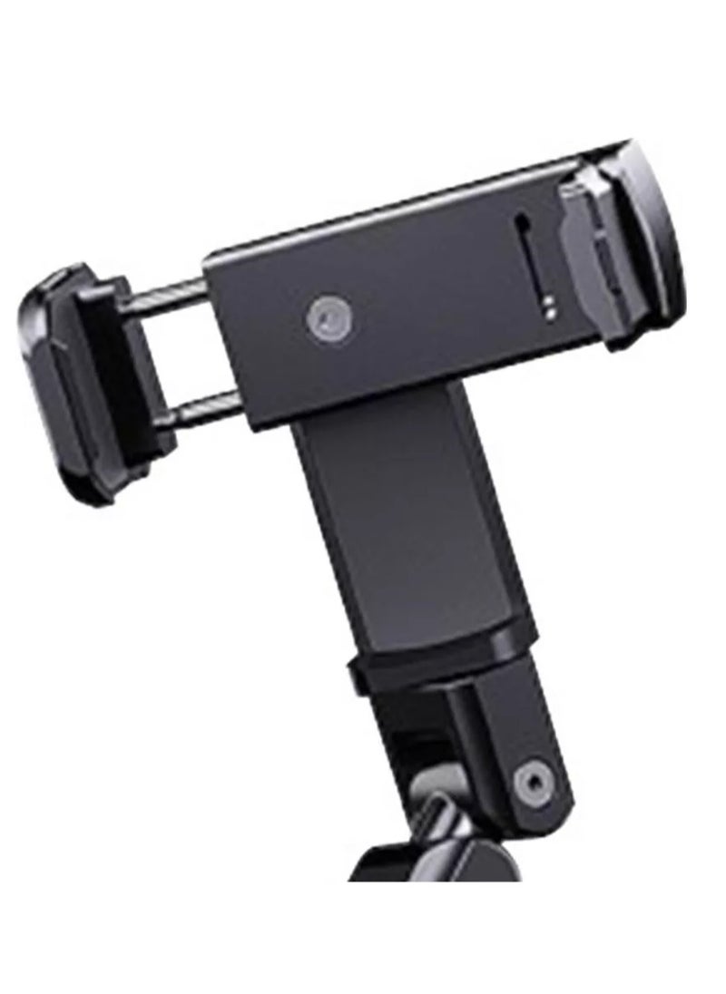 ELTRAZONE - Airplane Phone Mount Travel Essential 360° Rotating Foldable Pocket-Sized Stand for Airplane Seat Back Tray Table, Car Back Seat, and Trunk - Image 1