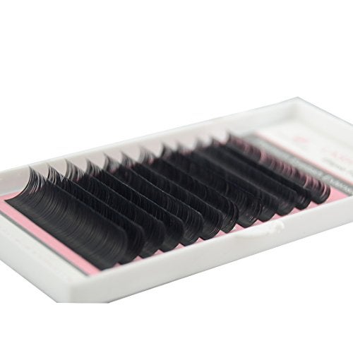 Qeelasee Ellipse Eyelash Extension 0.15 D Curl 15mm Flat Eyelashes False Mink Individual Eyelash Extension Professional Salon Used Black Mink False Lashes Mink Lashes Extensions - Image 5