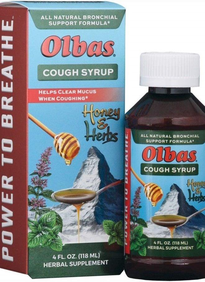 Olbas Syrup Cough - 4 Oz - 5 Pack  - Image 1