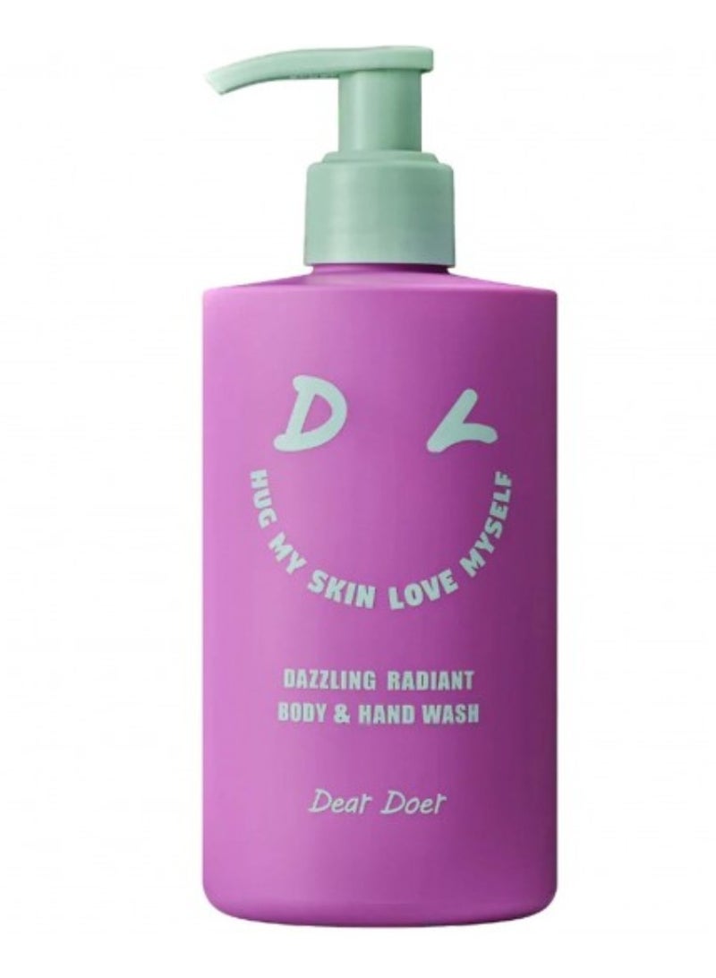Dear Doer Dazzling Radiant Body and Hand Wash Moisturizing 300ml - Image 1