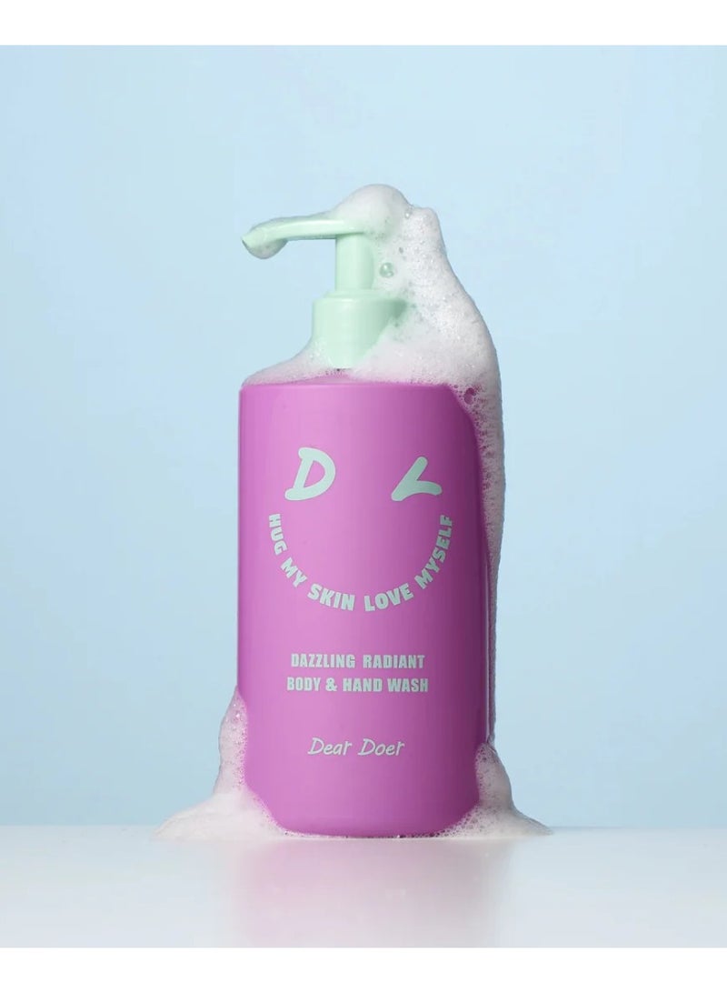 Dear Doer Dazzling Radiant Body and Hand Wash Moisturizing 300ml - Image 2