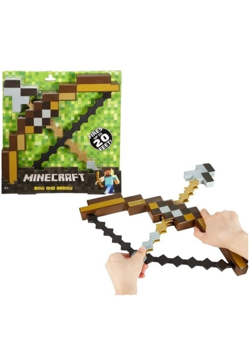 Minecraft Transformer Diamond and Sword Pickaxe Magic Bow and Arrow Kids Toys  - Image 4