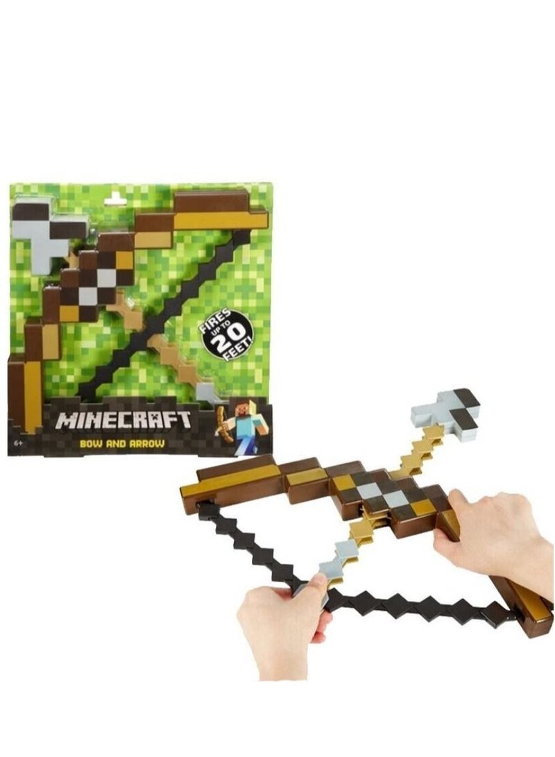 Minecraft Transformer Diamond and Sword Pickaxe Magic Bow and Arrow Kids Toys  - Image 3