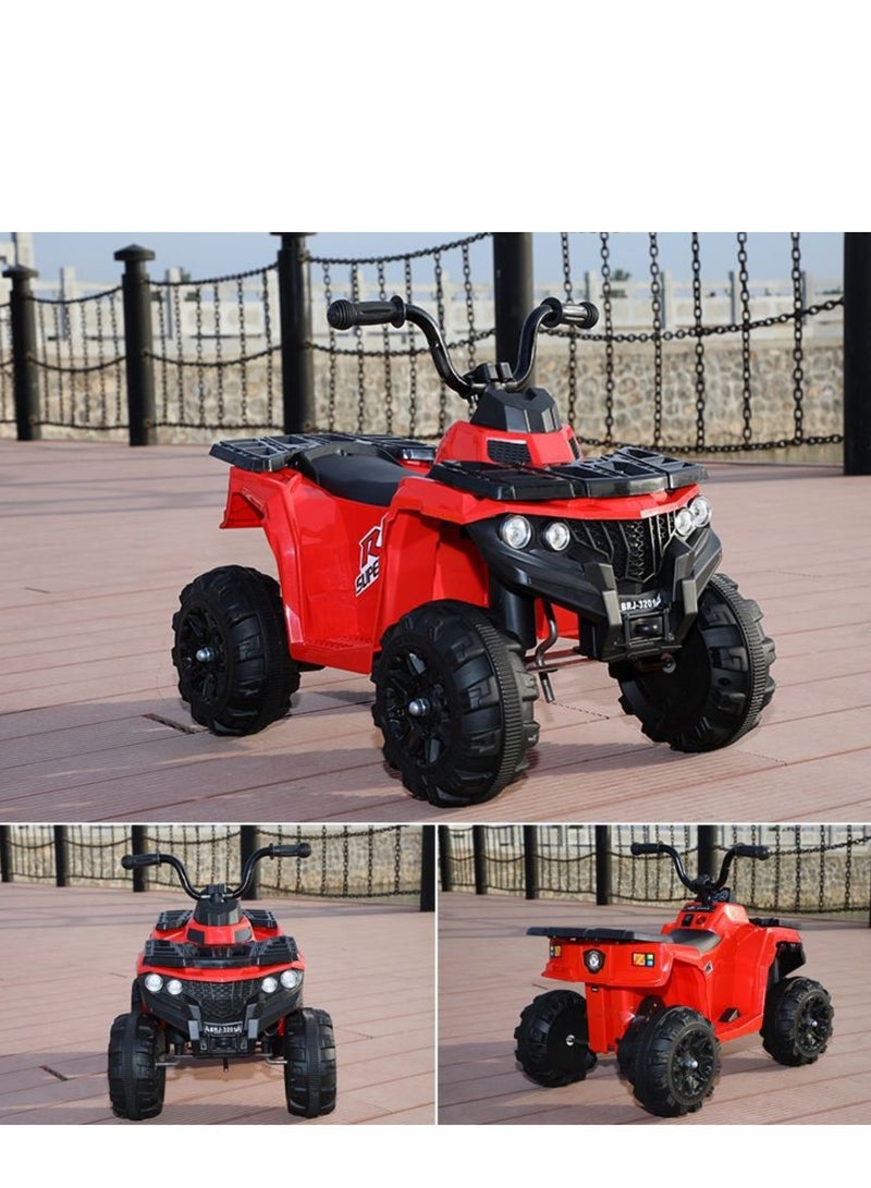 4 Wheeler for Kids Quad, 6V5 AMP Battery Operated Electric Motorbike, Toddler Ride on 4 Wheeler Electric Car for Kids Age 3-7 Red - Image 5