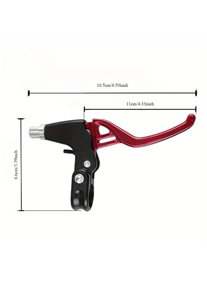 Black Mountain Bike Brake Levers Set Of 2 All Aluminum Alloy - Image 2