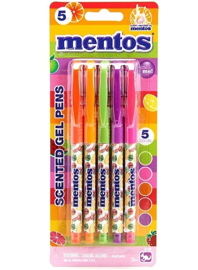 منتوس مجموعة أقلام جل صغيرة 12 قطعة