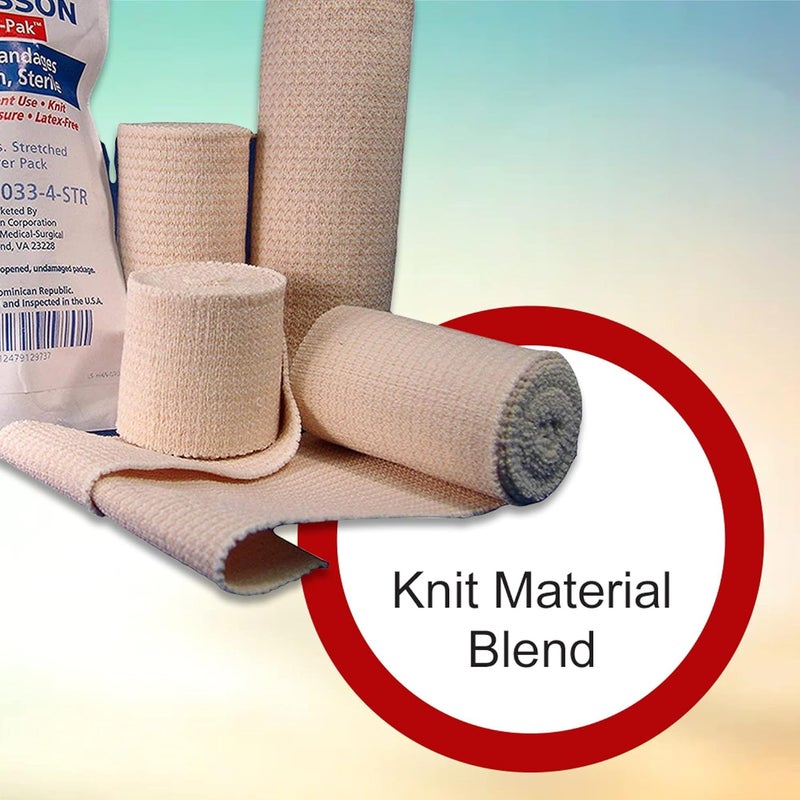 McKesson Elastic Bandages Sterile Hook and Loop Closure 3 in x 5 yd 1 Count 1 Pack - Image 5