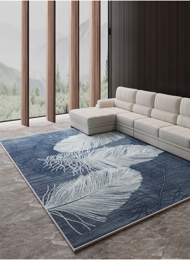 NKX Nordic Light Luxury Living Room Carpet with Plastic bottom crystal velvet 140 X 200cm  - Image 2