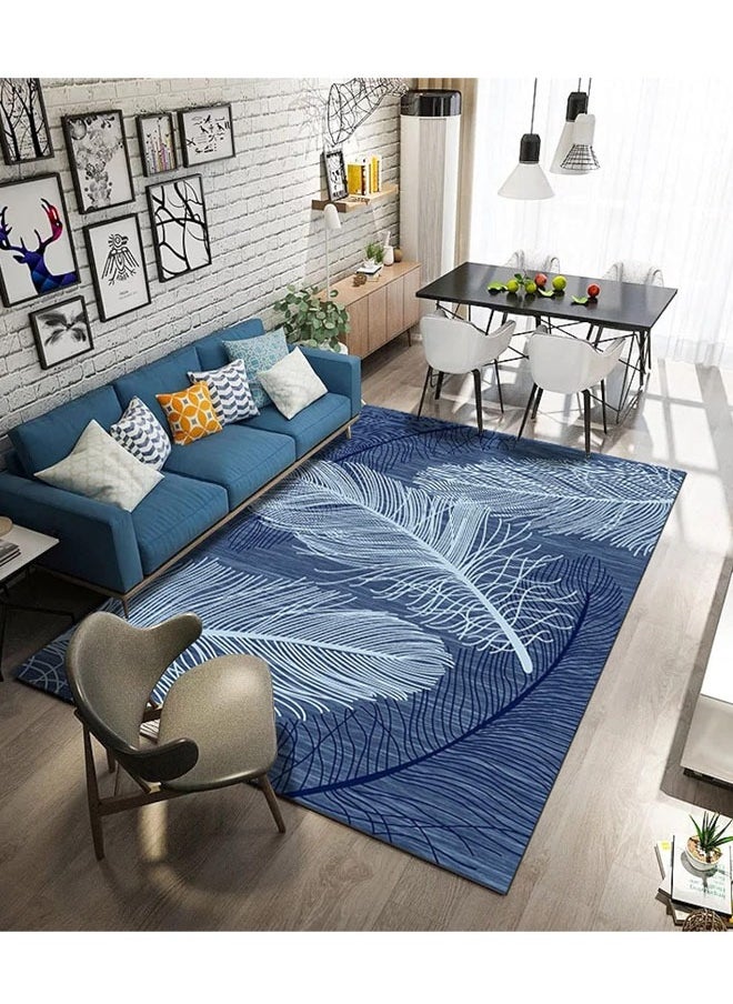 NKX Nordic Light Luxury Living Room Carpet with Plastic bottom crystal velvet 140 X 200cm  - Image 3