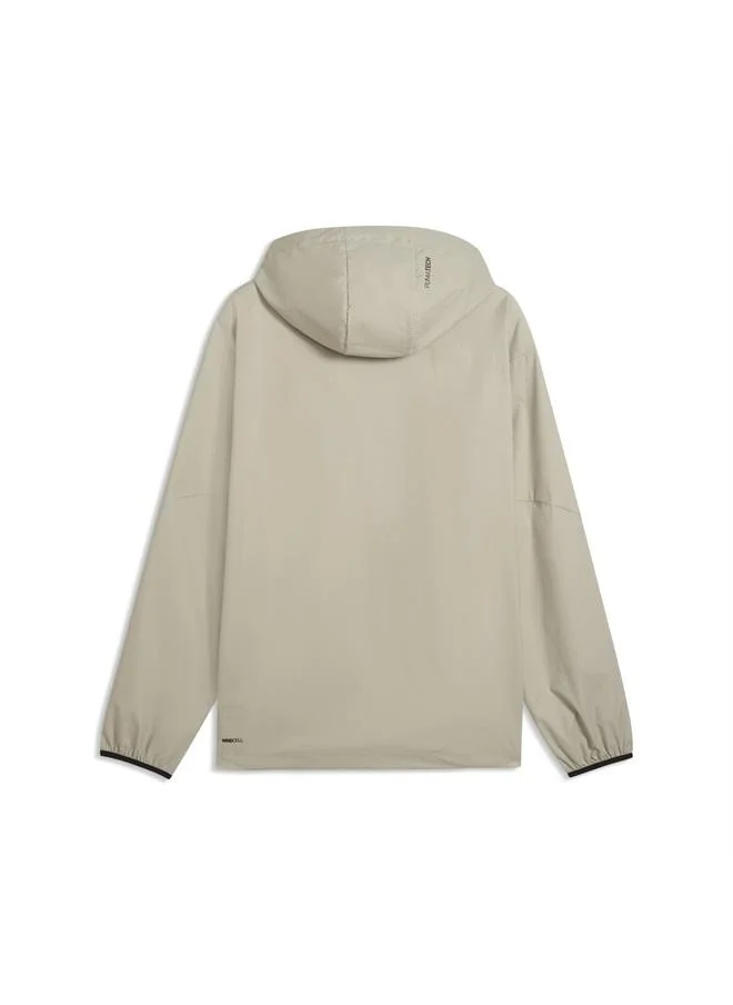 Puma Pebble Gray PUMATECH Relaxed Track Jacket Men for Men | Best Price UAE