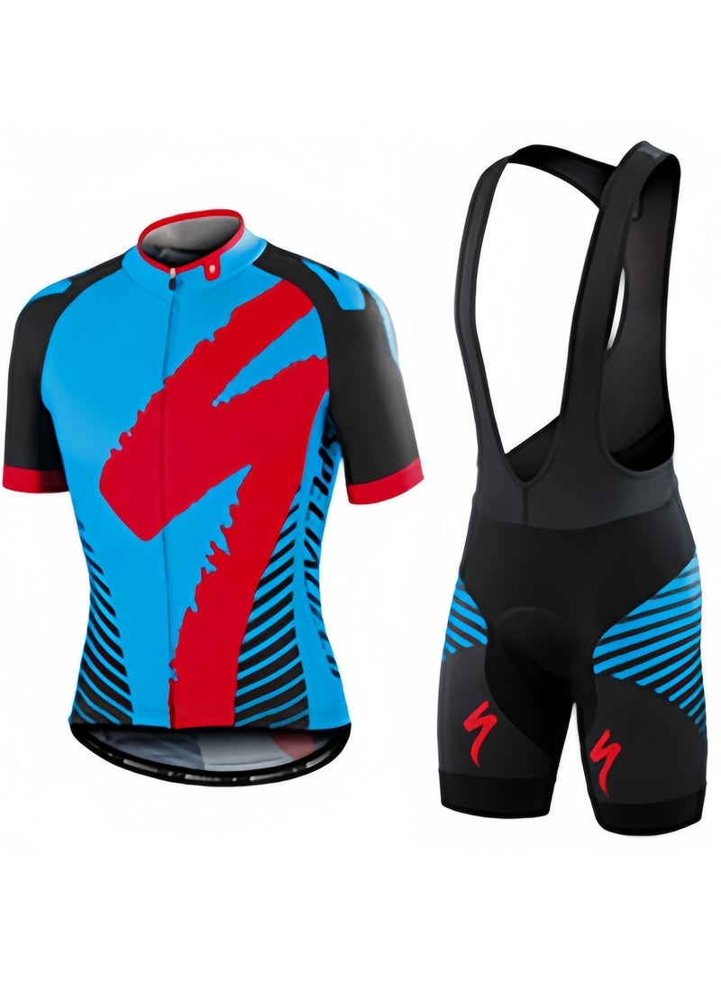 KUYING Summer Short Sleeved Cycling Suit Set  - Image 1