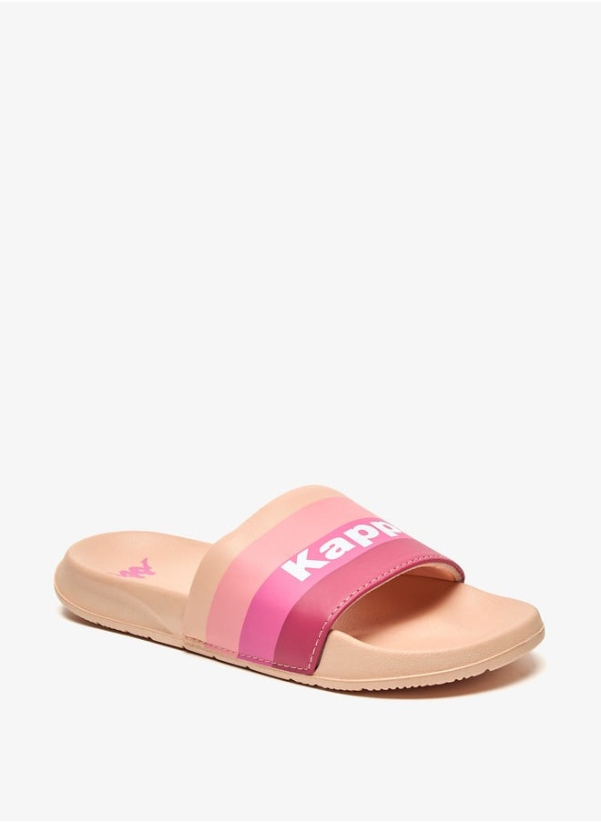 Kappa - Women's Logo Print Slides - Image 1