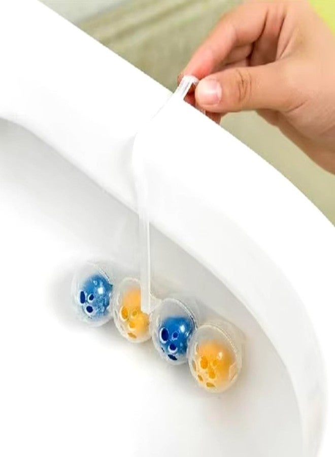 V2H Solid Toilet Rim Block Power Active Lemon | 4 in 1 Toilet Cleaners with Anti-Limescale, Cleaning Foam, Dirt Protection and Extra Freshness (Set of 1) - Image 1
