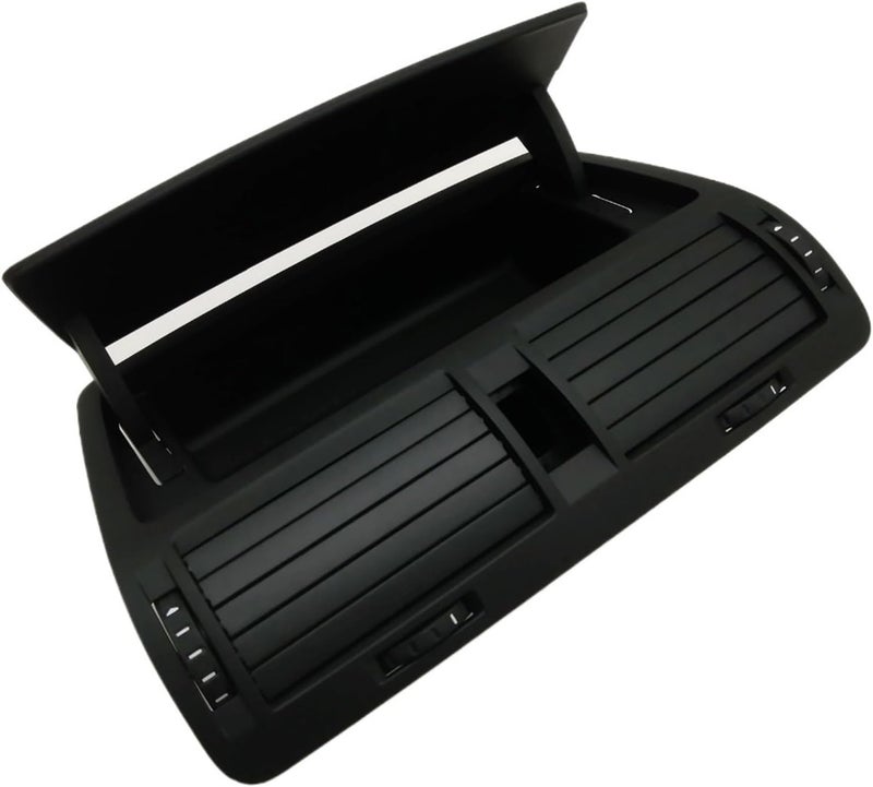 DEMULAX Black Dash Center Air Vent Outlet Storage for Skoda Octavia MK2 - Image 1