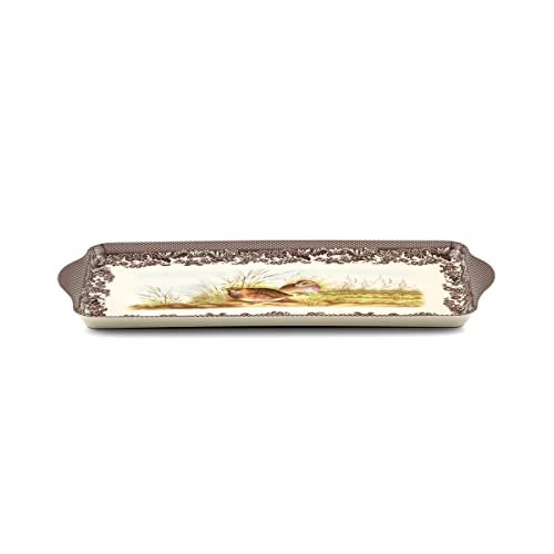 Pimpernel Decorative Melamine Rectangular Serving Tray – (15.25" x 6.5") Durable Lightweight Platter for Snacks, Drinks, Coffee & Appetizers, Ideal for Dining, Kitchen, Bar & Entertaining - Image 2