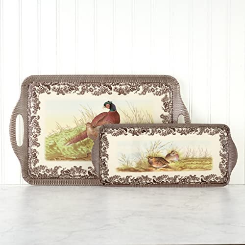 Pimpernel Decorative Melamine Rectangular Serving Tray – (15.25" x 6.5") Durable Lightweight Platter for Snacks, Drinks, Coffee & Appetizers, Ideal for Dining, Kitchen, Bar & Entertaining - Image 5