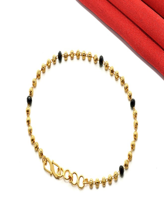 JHB Brass Bracelet for Women (Yellow) - Image 2