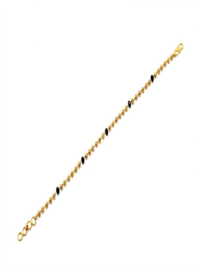 JHB Brass Bracelet for Women (Yellow) - Image 4