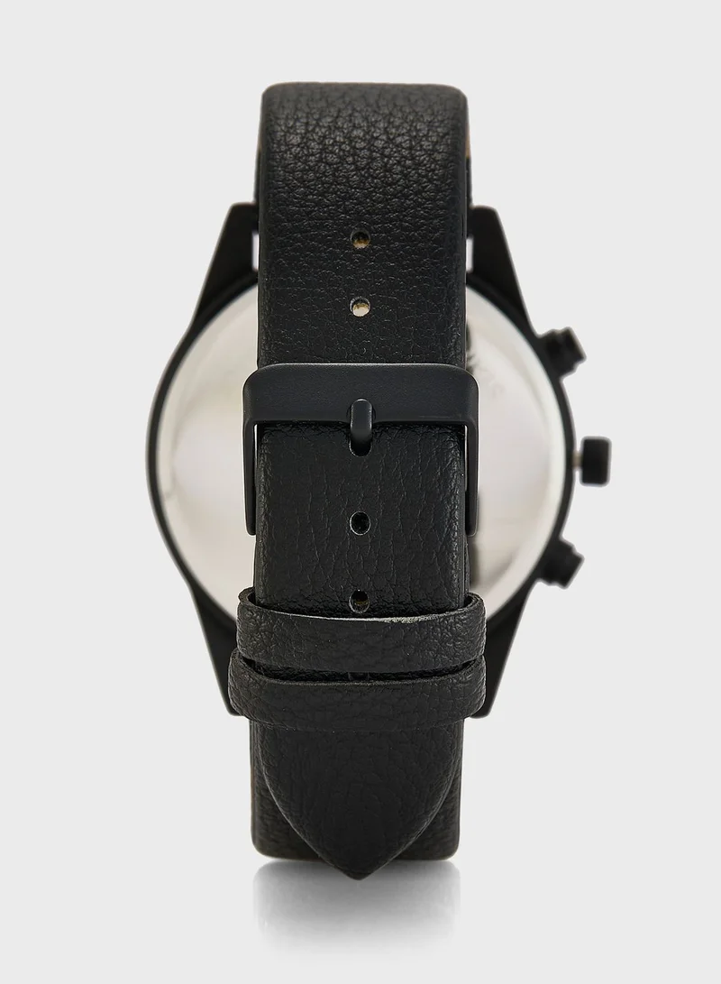 Robert Wood Analogue Watch And Bracelet Gift Set