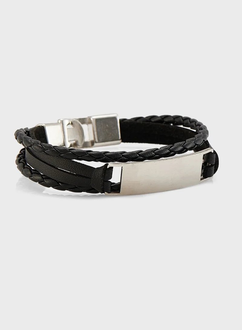 Robert Wood Analogue Watch And Bracelet Gift Set