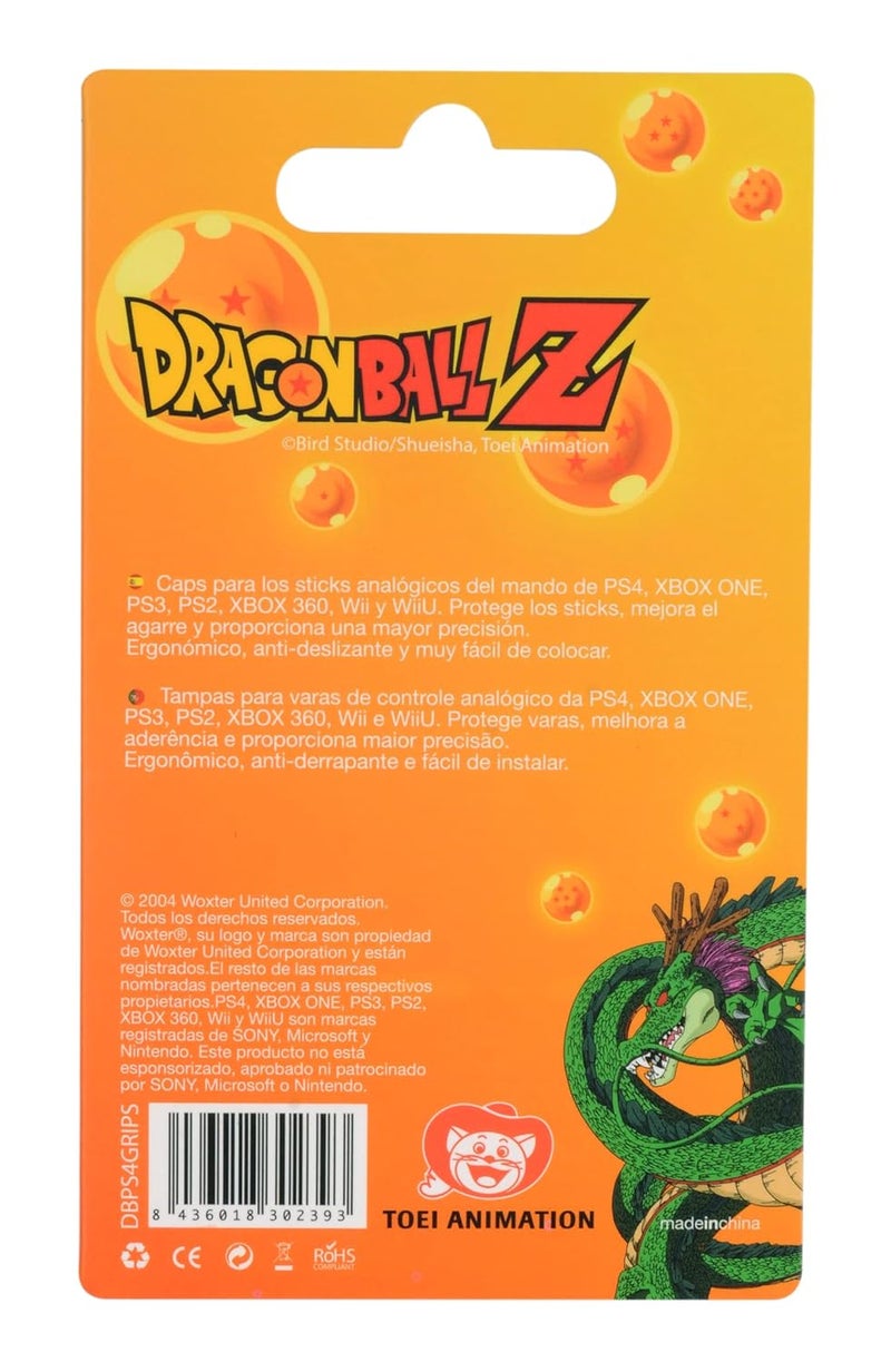 FR-TEC Dragon Ball Z Thumb Grips '4 Stars' for PS4, Xbox One, PS3, Xbox 360, Wii, WiiU - Silicone Material - Image 2