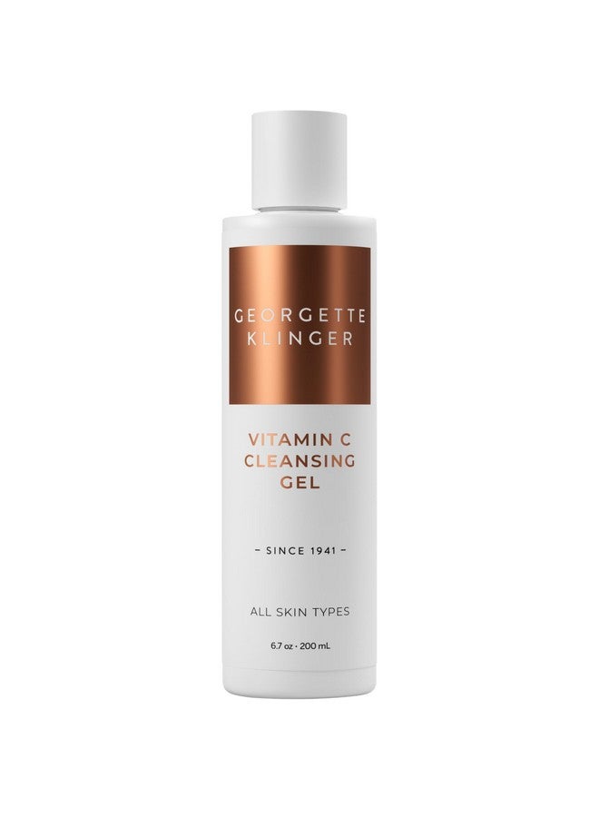 GEORGETTE KLINGER Vitamin C Cleansing Gel Daily Antioxidant Face Wash Brightens And Improves Texture For Clearer Smoother Skin. Deeply Cleans Pores Refreshes And Fights Daily Damage 6.7 Oz By Georgette Klinger - Image 1